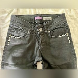 Pieszak black biker jeans size 26